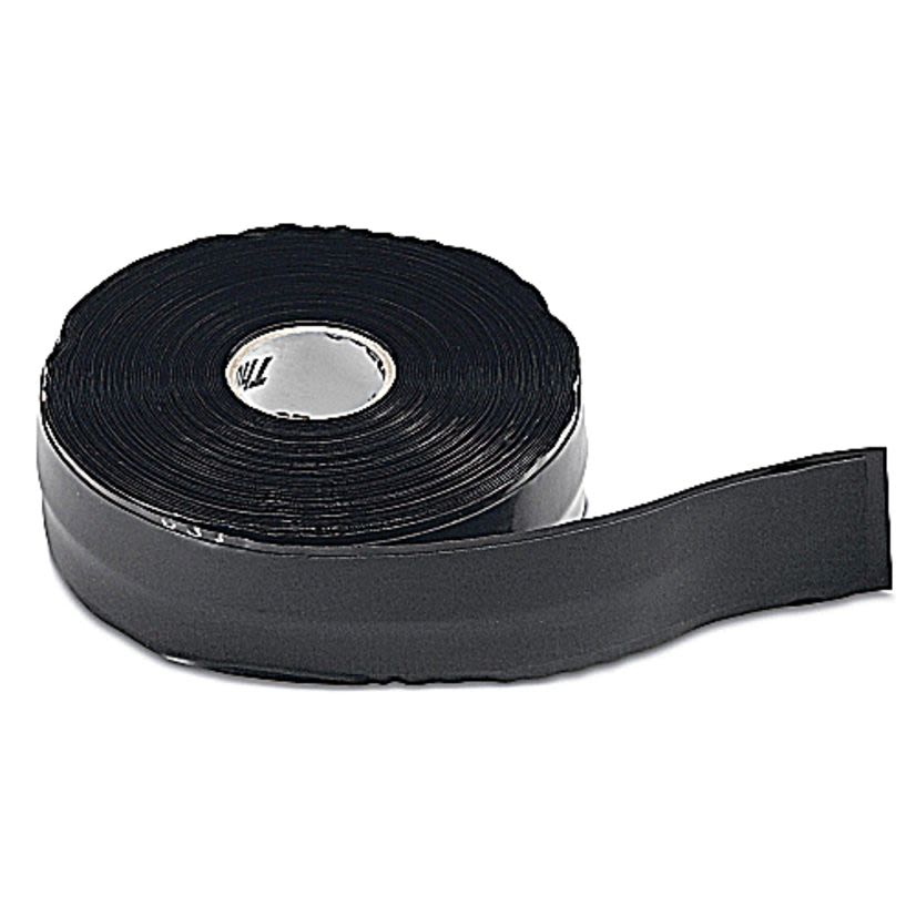 T&B® Shrink-Kon® TBFT201-36 Self Fusing Insulation Tape, 36 ft L x 1 in W x 0.02 in THK, Silicone Rubber, Black